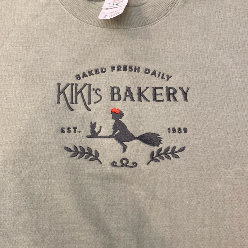 Kiki’s Bakery Embroidered Sweatshirt